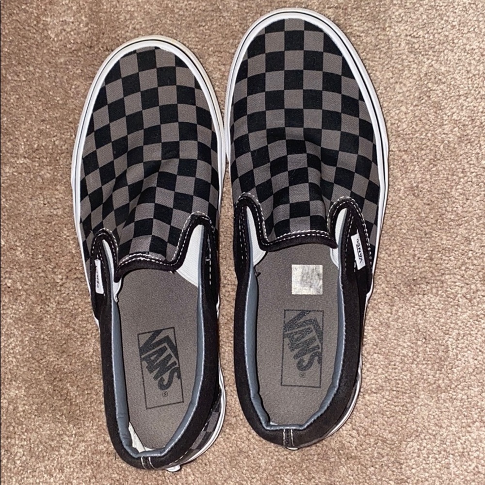 Checkered vans